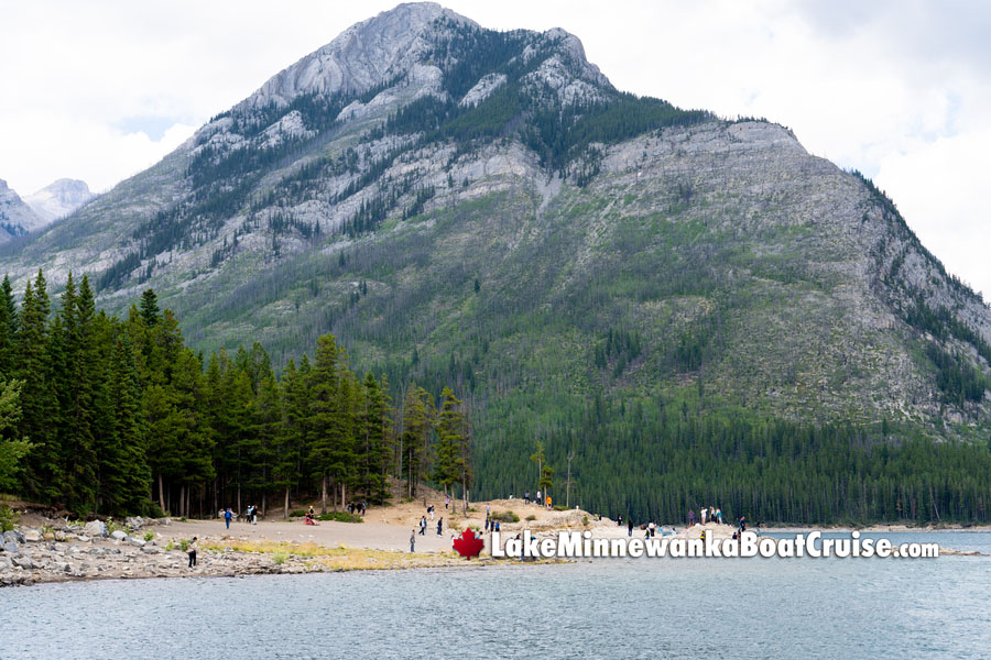 Lake Minnewanka Shoreline Mountain View