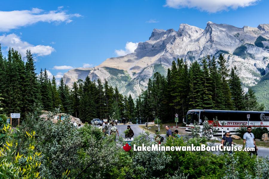 Lake Minnewanka Parking Lot