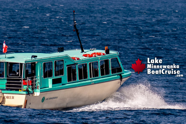 Banff Lake Minnewanka Boat Cruise Departing